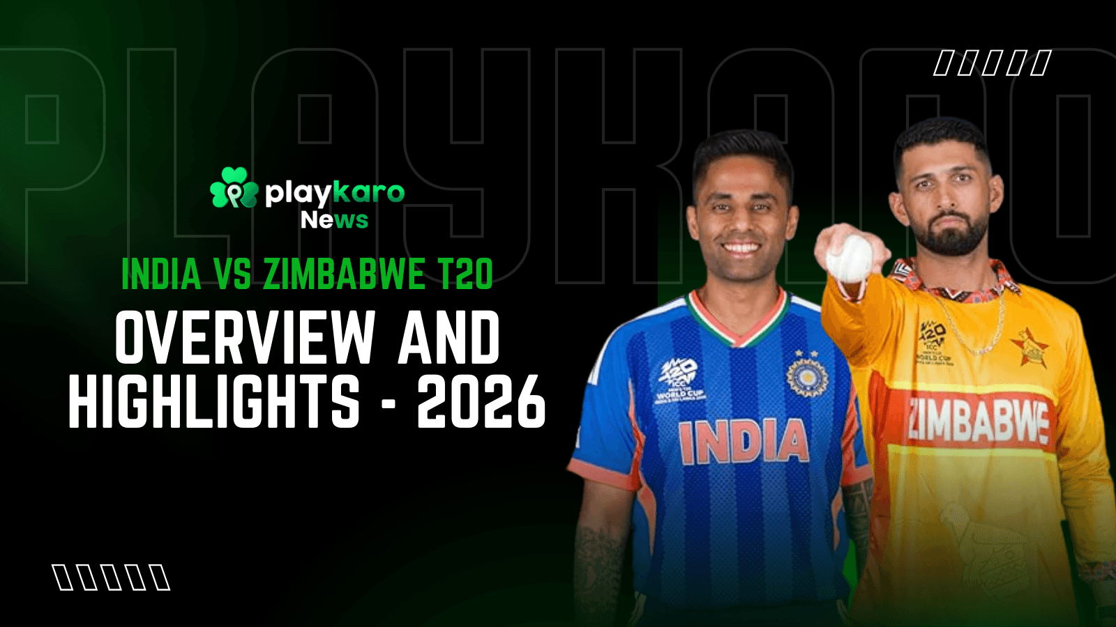 India vs Zimbabwe Highlights – T20 World Cup 2026