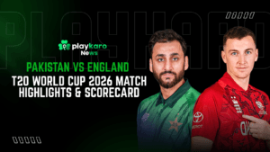 Pakistan vs England – T20 World Cup 2026 Match Highlights
