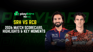 SRH vs RCB 2026 Match Scorecard, Highlights & Key Moments