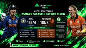 India vs Netherlands Match Scorecard & Women's T20 World Cup 2026 Review