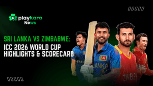 Sri Lanka vs Zimbabwe ICC 2026 World Cup Highlights & Scorecard